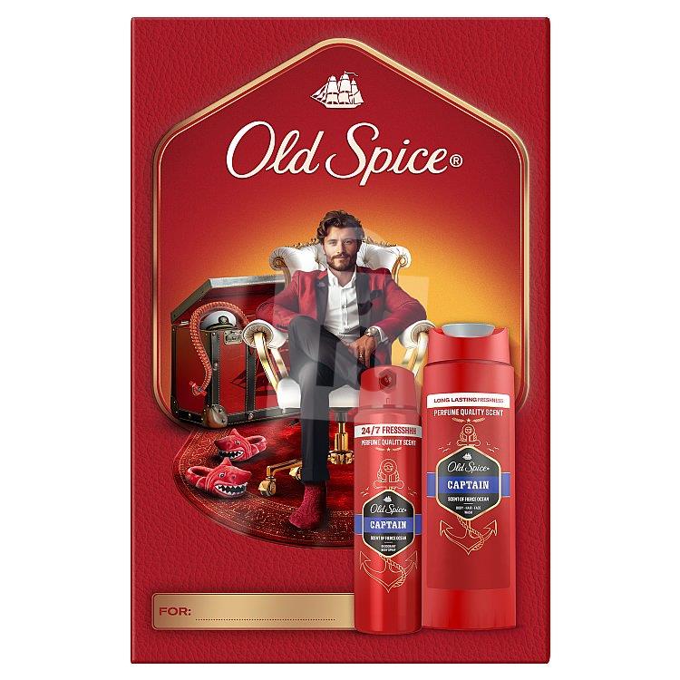 Darčeková kazeta Captain pre Džentlmenov Old Spice