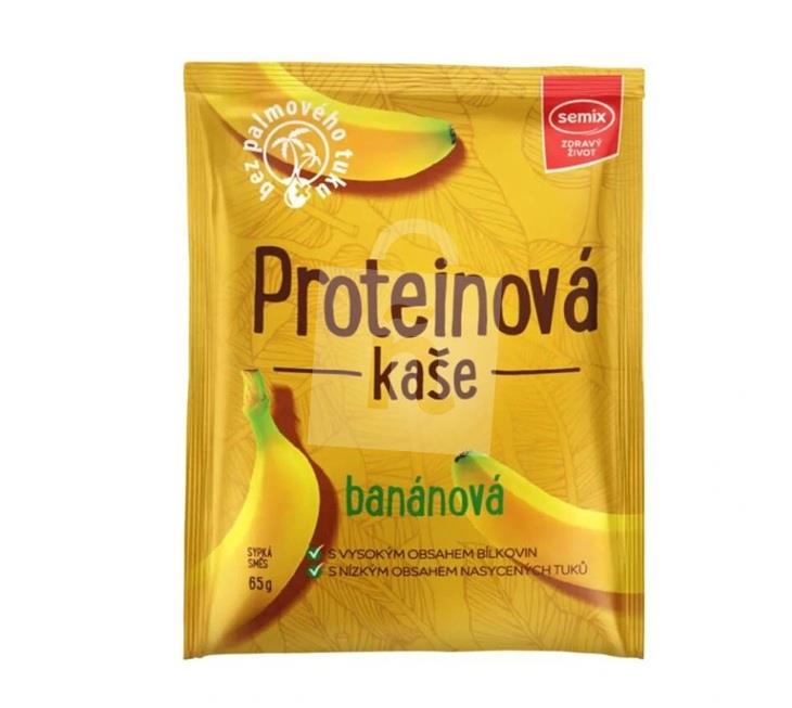 Kaša Proteinová banánová 65g Semix