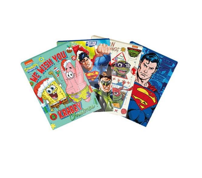 Adventný kalendár Super Hero License mix 75g Nickelodeon