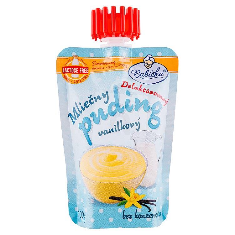 Babička Mliečny puding vanilkový delaktózovaný 100 g