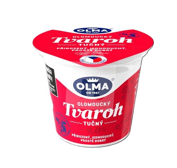 Tvaroh Olomoucký tučný 9% 250g Olma