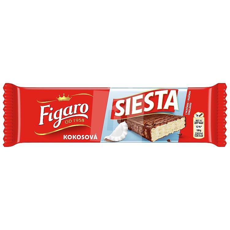 FIGARO MLIEČNA S KAKAOVOU NÁPLŇOU OBLÁTKA TYČINKA 45 g