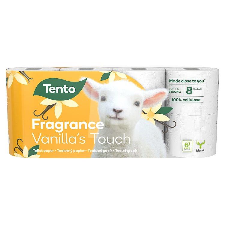 Toaletný papier Fragrance Vanilla's Touch 3-vrstvový 8ks Tento