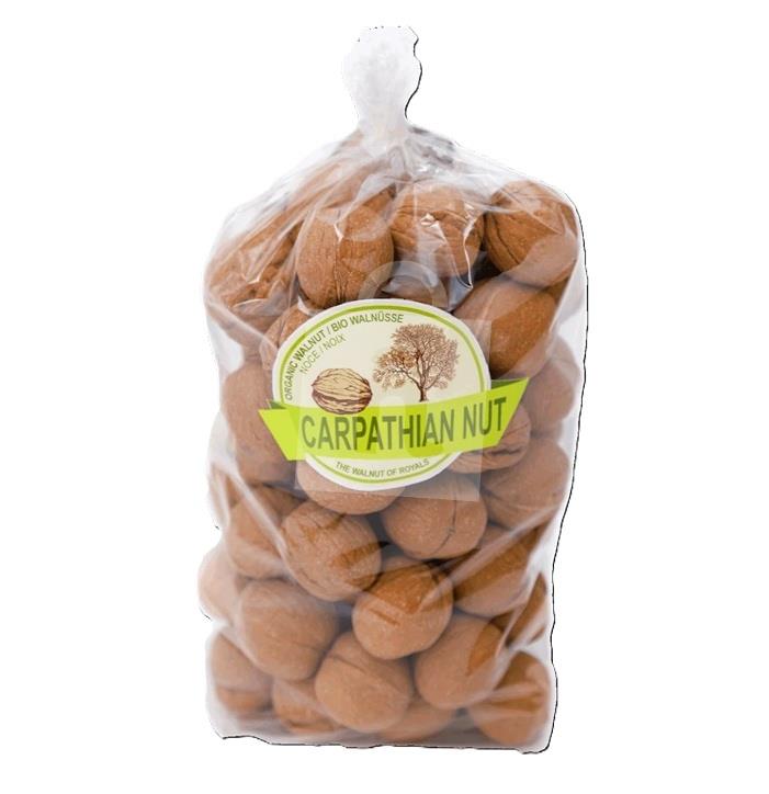 Orechy vlašské v škrupinke BIO 1kg CARPATHIAN NUT