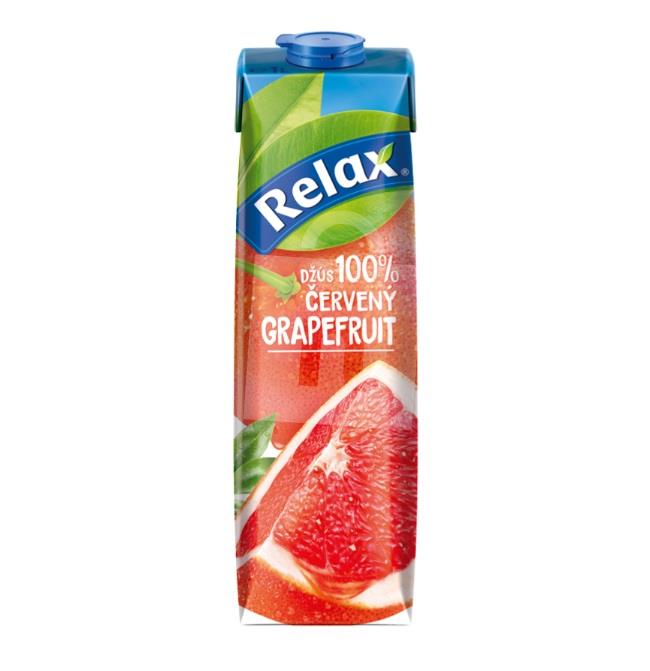 Džús 100% červený grapefruit 1l Relax