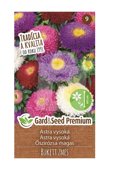 Semená Astra vysoká Bukett zmes 0,5g Gard&Seed Premium