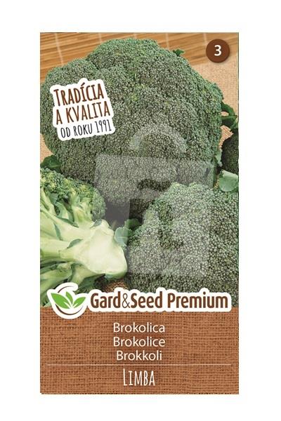 Semená Brokolica skorá Limba 1g Gard&Seed Premium