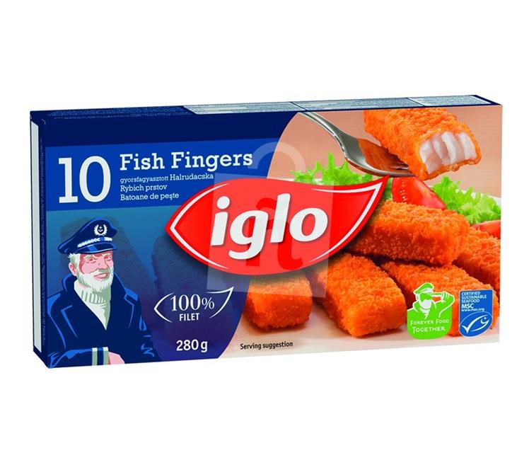 Rybie prsty hlbokozmrazené 10ks / 280g Iglo