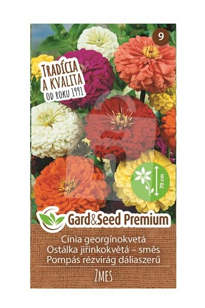 Semená Cínia georgínokvetá zmes 1g Gard&Seed Premium